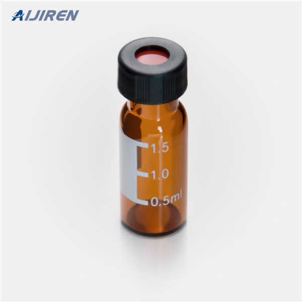 9mm amber autosampler vial for hplc